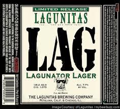 Lagunitas Lagunator beer Label Full Size