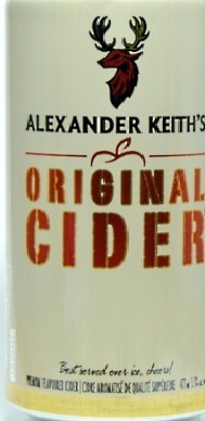 Oland Alexander Keith's Original beer Label Full Size