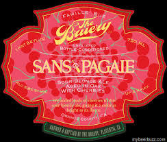 Bruery Sans Pagaie w/ Cherry beer Label Full Size