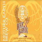 Mother Earth Born Blonde beer Label Full Size