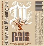 Manzanita Pale Ale beer