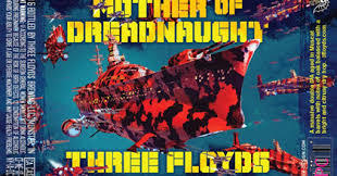 3 Floyds Mother Of Dreadnaught beer Label Full Size