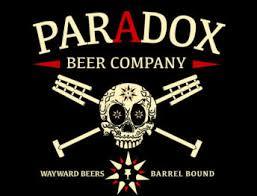 Paradox Skully Barrel No. 50 Strawbasil beer Label Full Size