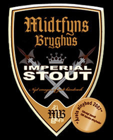 Midtfyns Imperial Stout beer Label Full Size