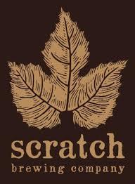 Scratch Wild Cherry Bark and Coffee beer Label Full Size