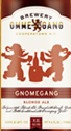 Ommegang + La Choulette Gnomegang 2011 beer Label Full Size