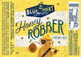 Blue Point Honey Robber Nitro beer Label Full Size