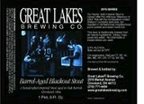Great Lakes Blackout Stout 2011 beer