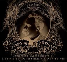 2013 Stillwater Existent beer Label Full Size