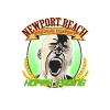 Newport Beach Hoppy Ending beer Label Full Size