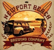 Newport Beach Pelican beer Label Full Size