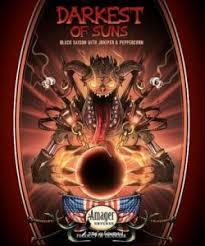 Amager + Stillwater Darkest of Suns beer Label Full Size