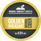 Golden Pheasant Somerset Cider beer