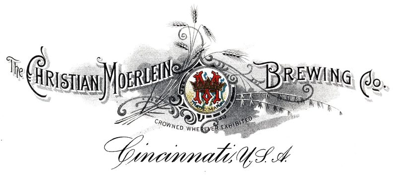 Christian Moerlein Bluberry Wheat Ale beer Label Full Size