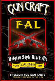 Gun FAL beer Label Full Size