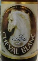 Cheval Blanc Blanche beer Label Full Size