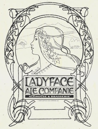 LadyFace The Giving Tree beer Label Full Size