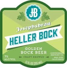 Josephsbrau Heller Bock beer Label Full Size