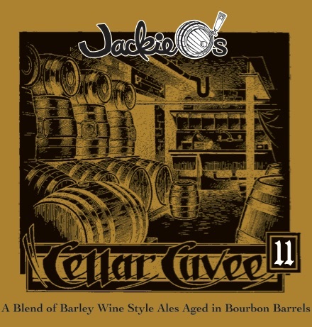 Jackie O's Cellar Cuvee 11 beer Label Full Size
