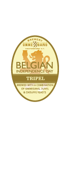 Ommegang Belgian Independence Day Tripel 2012 beer Label Full Size