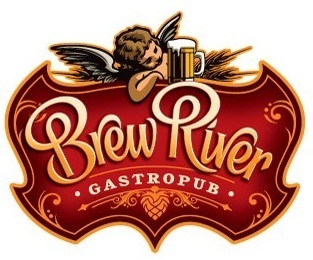 BrewRiver Sauvage Cherry Ale beer Label Full Size