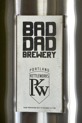 Bad Dad Training Wheels #1 beer Label Full Size