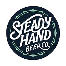 Steady Hand Georgia Farmhouse beer Label Full Size