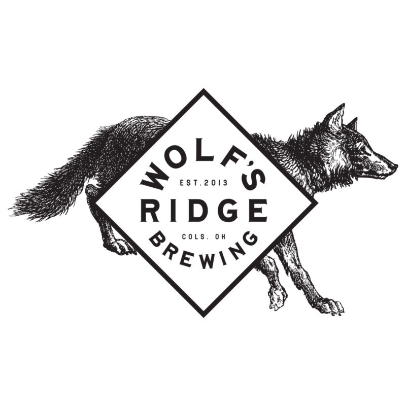 Wolf's Ridge Terre du Sauvage Green beer Label Full Size