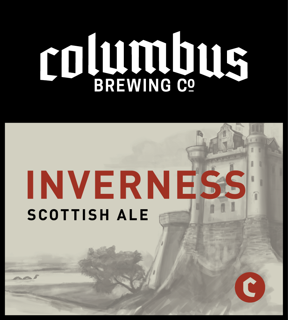 Columbus Inverness beer Label Full Size