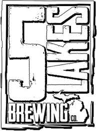 5 Lakes Michigan IPA beer Label Full Size