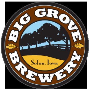 Big Grove Sidehill Sour Strawberry Rhubarb beer Label Full Size