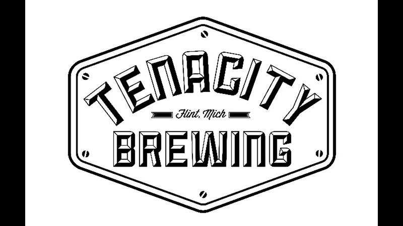 Tenacity Cherry Super Unleaded Dark Wheat beer Label Full Size