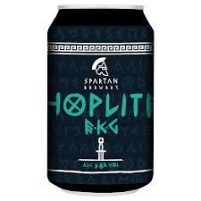 Spartan Hoplite Progress beer Label Full Size
