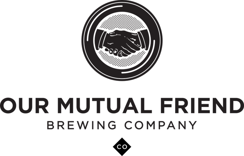 Our Mutual Friend Sur Framboise beer Label Full Size