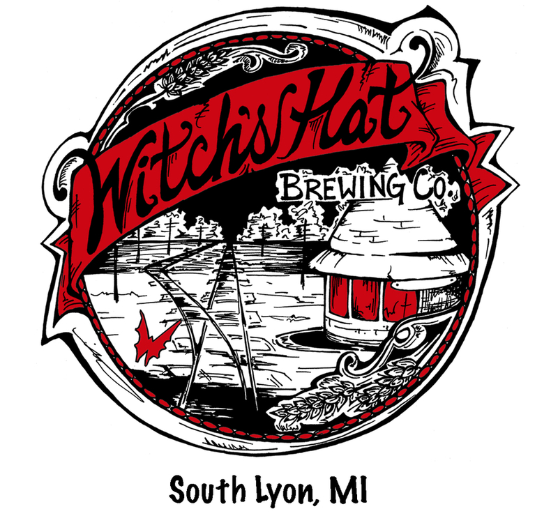 Witch's Hat Grapefuit Gose beer Label Full Size