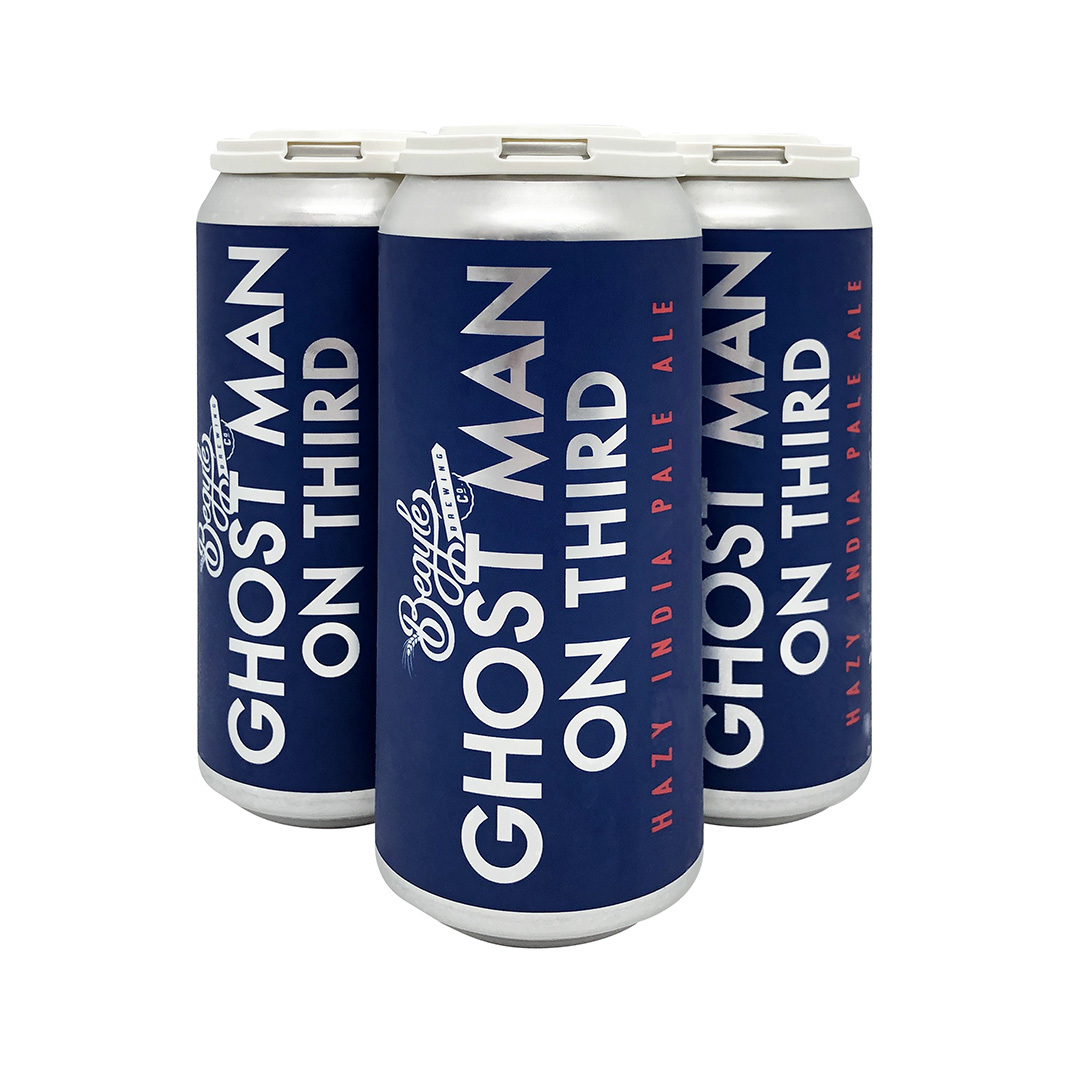 Begyle Ghost Man On Third beer Label Full Size