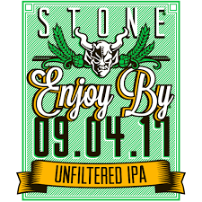 Stone Enjoy By 09.04.17 beer Label Full Size