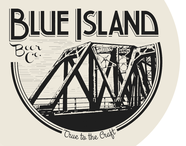 Blue Island Tile Setter beer Label Full Size