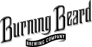 Burning Beard Faces in Golden Rays beer Label Full Size