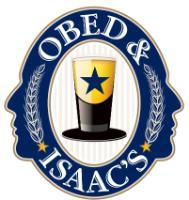 Obed & Isaac's Ditzy Blonde beer Label Full Size