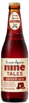 James Squire Nine Tales Amber Ale beer Label Full Size