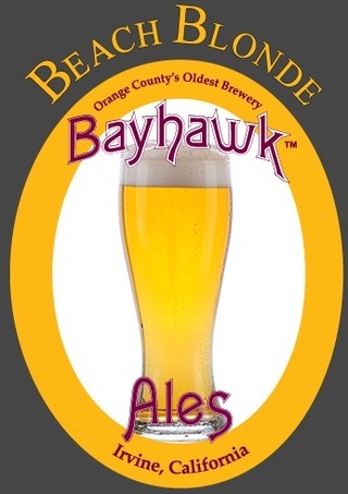 Bayhawk Beach Blonde beer Label Full Size
