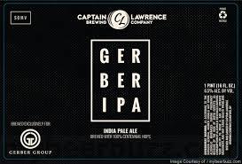 Captain Lawrence Gerber beer Label Full Size