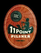 Springfield 11 Point Pilsner beer Label Full Size