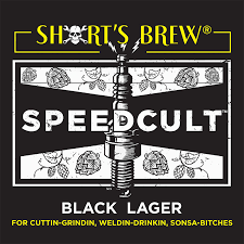 Short's Speedcult Lager beer Label Full Size