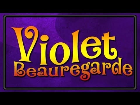 Portside Violet Beuregarde Gose beer Label Full Size