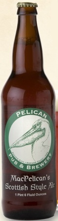 Pelican Pub Pelican Scottish Style Ale beer Label Full Size
