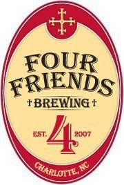 Four Friends Punkin Brewster beer Label Full Size