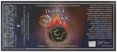 Captain Lawrence Smoke From The Oak 2007 beer Label Full Size