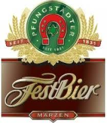 Pfungstädter Festbier beer Label Full Size